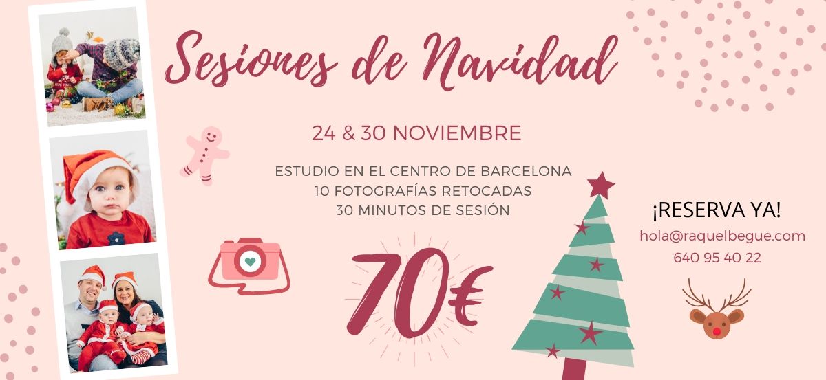 Sesión de fotos Navidad