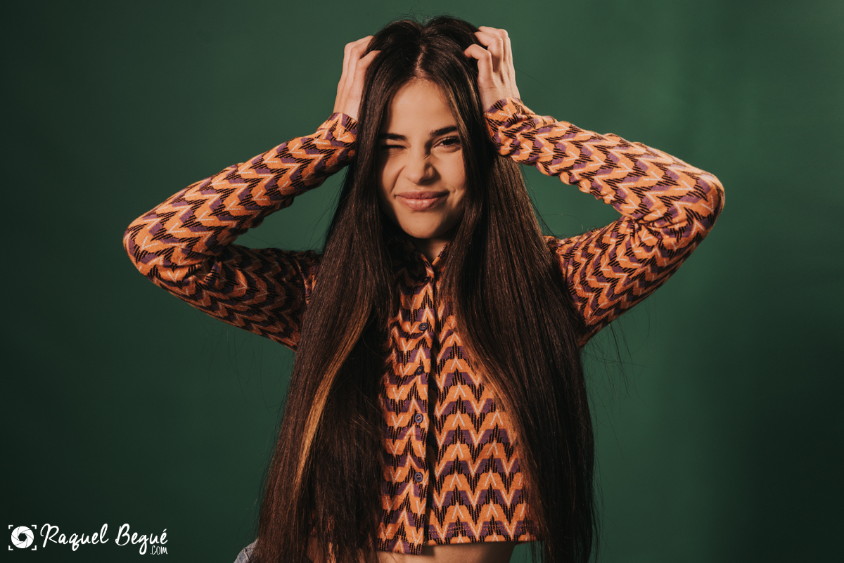 Sesión estudio para portfolio